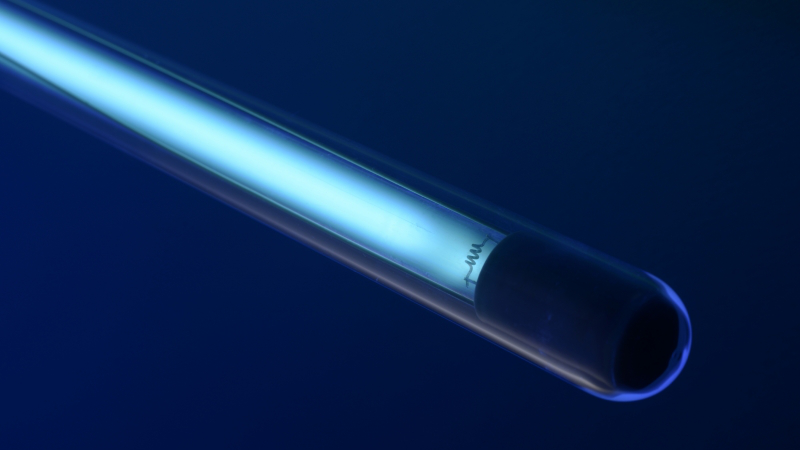 UV lamp.  UV light, Light tube, UV Light tube